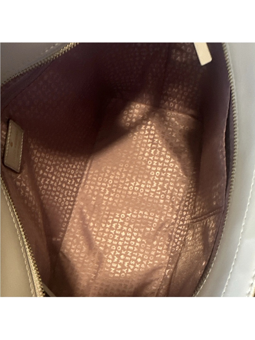 kate spade Light Lavender Tote with Matching Wristlet - Picture 11 of 16